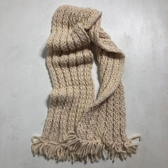 🌹Unisex Adult Knit Scarf 62 x 7 Handmade Handknit - Picture 1 of 2
